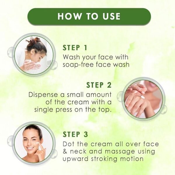 WOW Skin Science Multi-Vitamin Aloe Vera Cream - For Normal to Oily Skin - No Parabens, Silicones, Colour, Mineral Oil & Synthetic Fragrance, 50 ml - Image 3