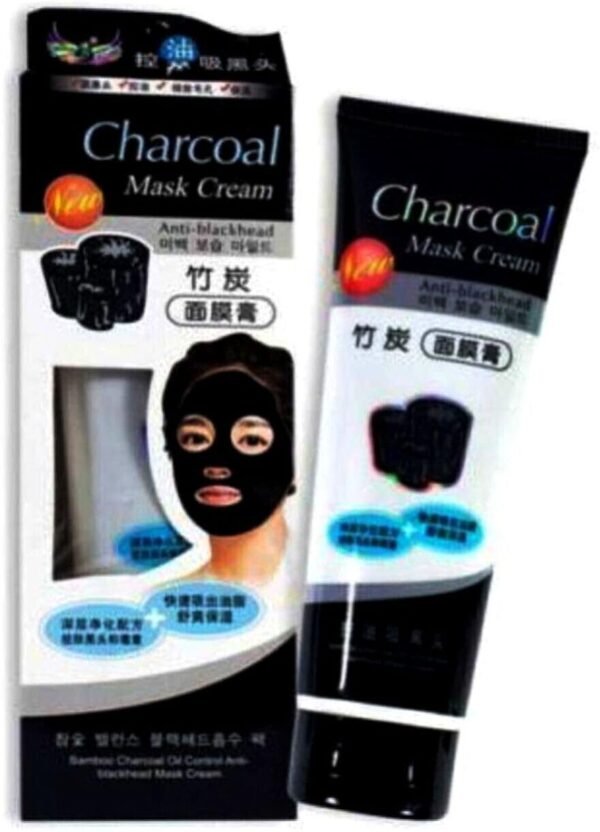 Charcoal Peel Off Mask Cream Face Mask | Helps in AntiBlackhead Deep Cleansing Skin, Peel Off Mask Cream For Oil Control and Dirt -130 gm