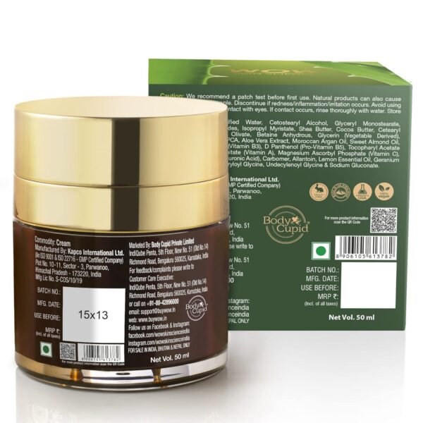 WOW Skin Science Multi-Vitamin Aloe Vera Cream - For Normal to Oily Skin - No Parabens, Silicones, Colour, Mineral Oil & Synthetic Fragrance, 50 ml - Image 5