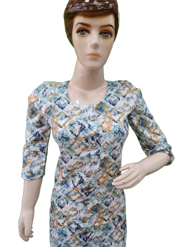 Akshara attractive abstract printed kurti (kurta only) - Image 2