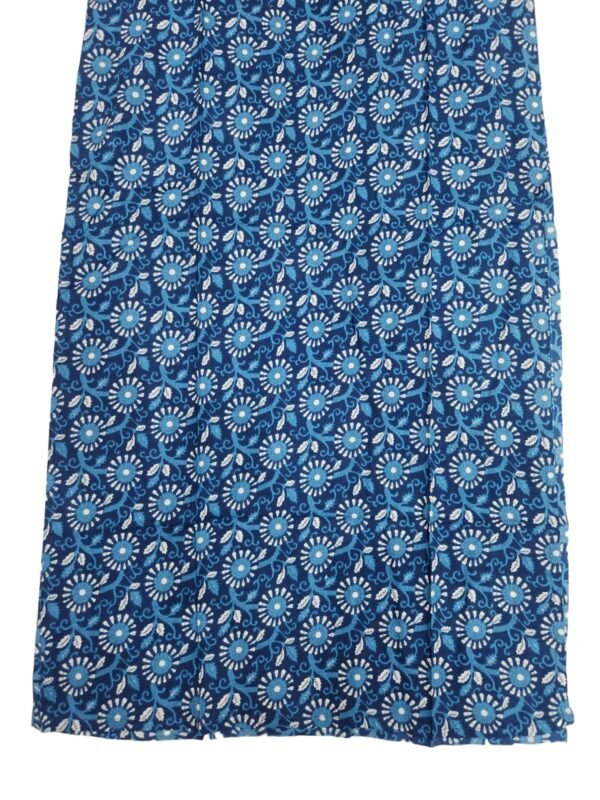 Aishani Blue V NeckSuperior Kurti(kurta only) - Image 5