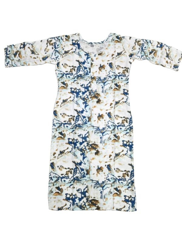 Mayra Abstract Waves Superior Printed Kurti(kurta only) - Image 4