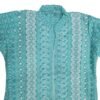 Trendy Chikan Embroidery cotton Kurti (kurta only) (Copy) - Image 4