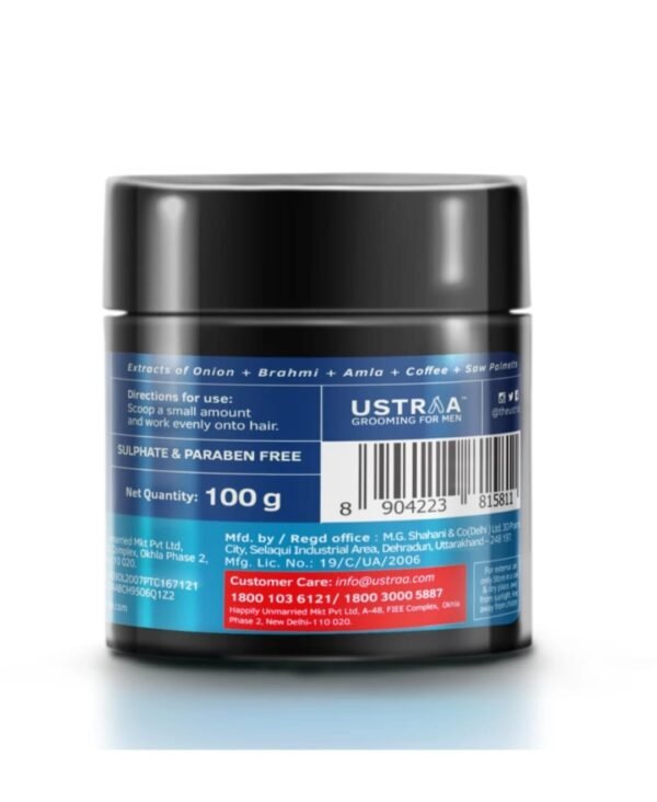 USTRAA Hair Growth Cream | Helps boost hair growth | Prevents hair fall | No Parabens (100 g) pack of 1 - Image 5