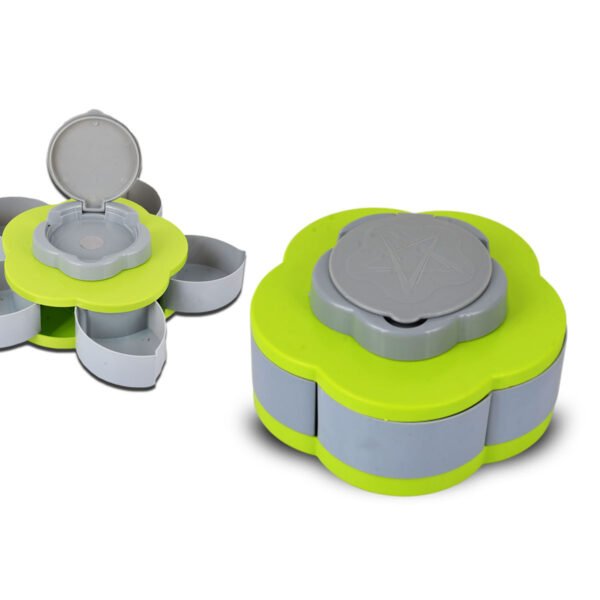 Fruit Storage Box with Smart Rotating Multi Purpose Tray - Image 4