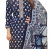 Dress Material Office Wear & Daily Wear With Dupatta Blue color , Cotton Unstitched Salwar Suit Material - Image 2