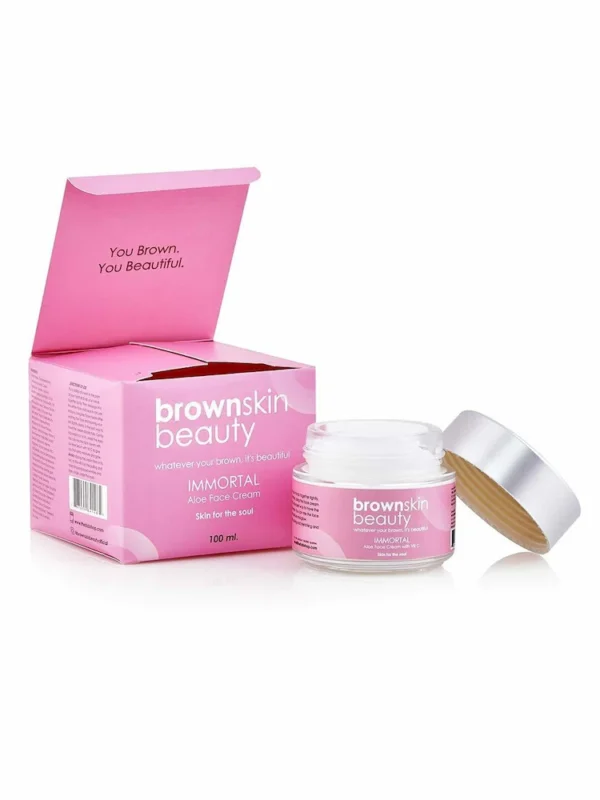 Brownskin Beauty Immortal Aloe Face Cream, 100 ml