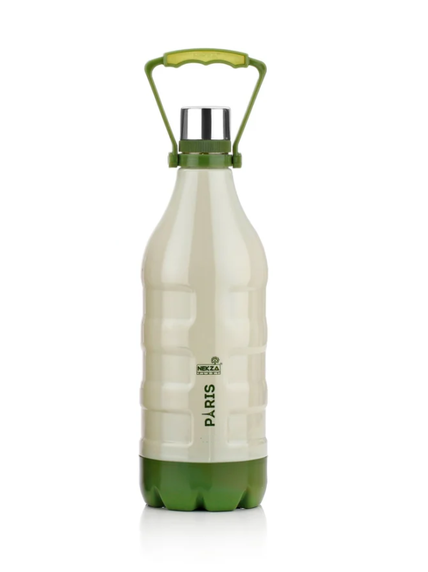 PARIS WATER BOTTLE 1200 ml Bottle (Pack of 1, Green, Plastic)