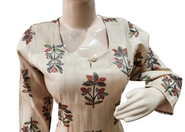 Attractive Formal and daily wearing kurti for women(kurta only), blend cotton , single - Image 3