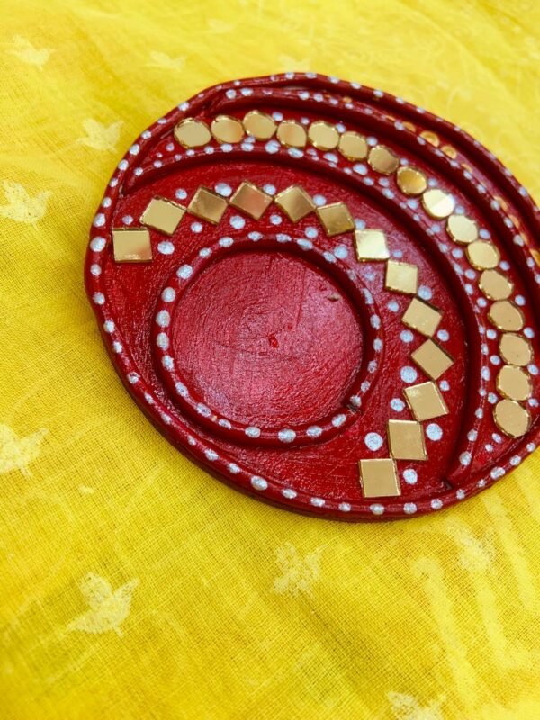 Tealight Diya Holders | Decorative Diya | Diwali Diya Holder |Diwali Decorations Diya Set- Home Decor Items for Festival Living Room & Gifting - Image 2