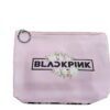 Beautiful Pencil Case Pouch for Kids or Makeup Pouch for ladies with Print Makeup (Black Pink) - Image 3