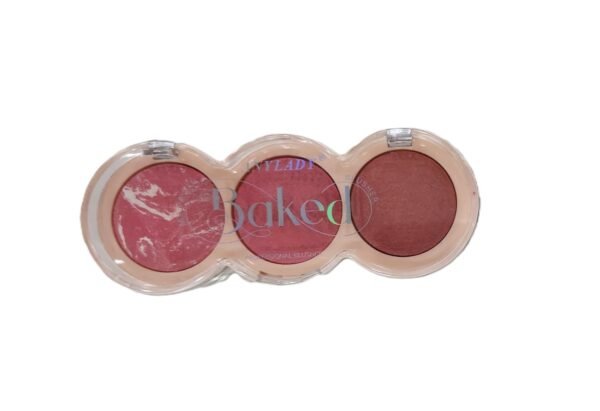 ANYLADY Professional Baked Blusher & Highlighter Pallet For Blushing And Highlight, 15 Gm (Shade 03) (Pack of 1) - Image 5
