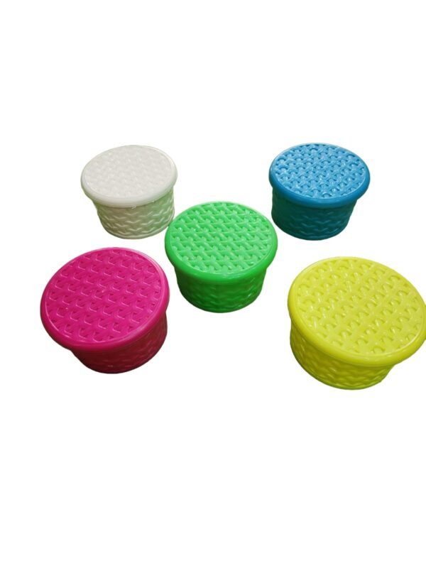 Plastic Storage Container, Set of 5 Food Jars for kitchen | Plastic Grocery Container | Plastic Kitchen Container (250 Ml) - Image 4