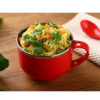 1 pcs Pasta Noodles Maggie Bowl with Lid and Handle & Spoon, Soup Bowls for Easy Perfect Breakfast Cereals, Fruits, Ramen, Beverages,Essentials, Dishwasher Safe Double Layer (Red) - Image 3