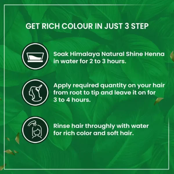Natural Shine Henna -Set of 5 - Image 4