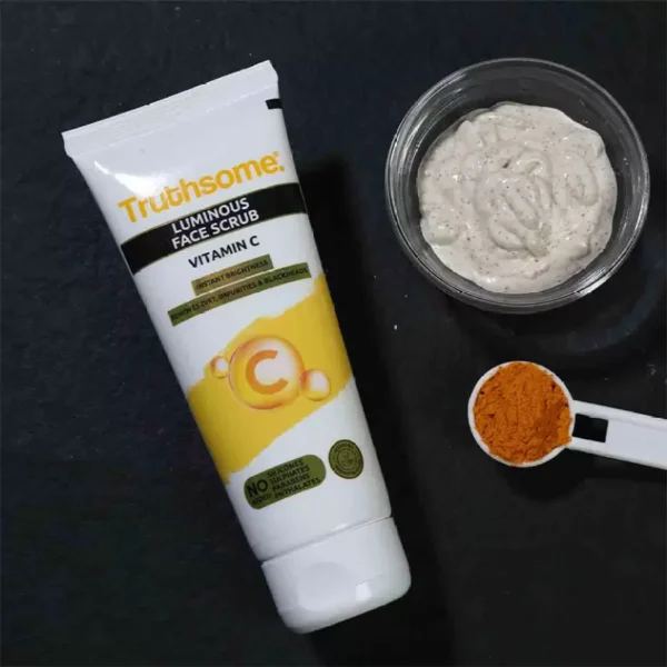 Truthsome Luminous Face Scrub - For All Skin Types, for Men/Women Scrub (100 ml) - Image 5
