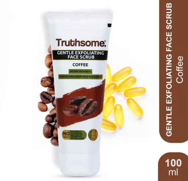 Truthsome Gentle Exfoliating Face Scrub - For All Skin Types, for Men/Women Scrub (100 ml)