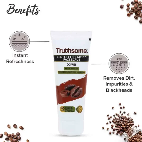 Truthsome Gentle Exfoliating Face Scrub - For All Skin Types, for Men/Women Scrub (100 ml) - Image 3