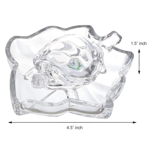 Vastu Feng Shui Crystal Turtle Tortoise with mapal Leaf Shape Plate for Good Luck Feng Shui Tortoise Turtle - Image 3