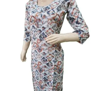 Mayra Abstract Superior Printed Kurti(kurta only)