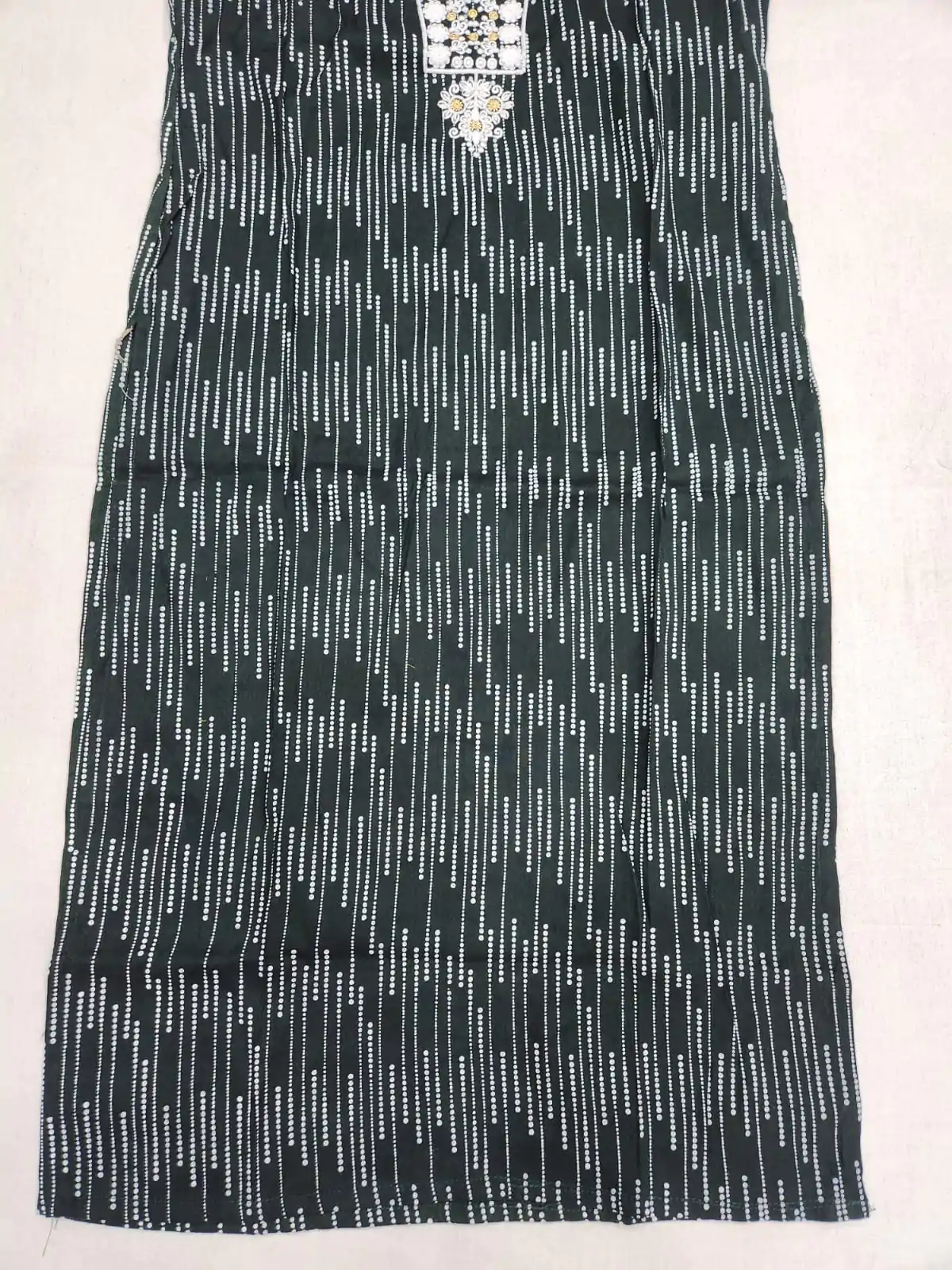 Amazing black kurti(kurta only) blend cotton - Image 5