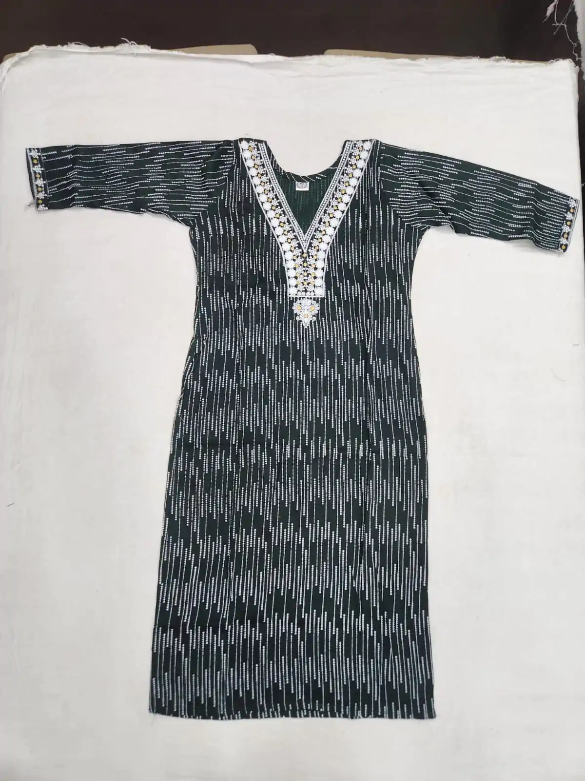 Amazing black kurti(kurta only) blend cotton - Image 4