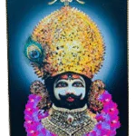 Khattu Shayam crystal painting